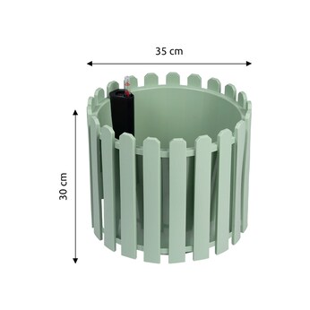 Blumentopf 2 in 1 „Landhaus“