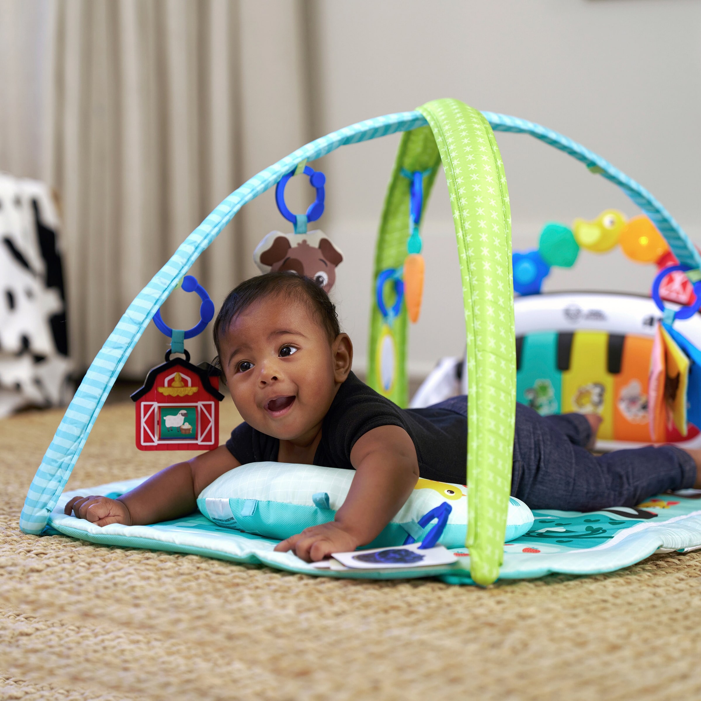 Spielbogen mit Activity-Spieldecke 4in1 Farm Explorers