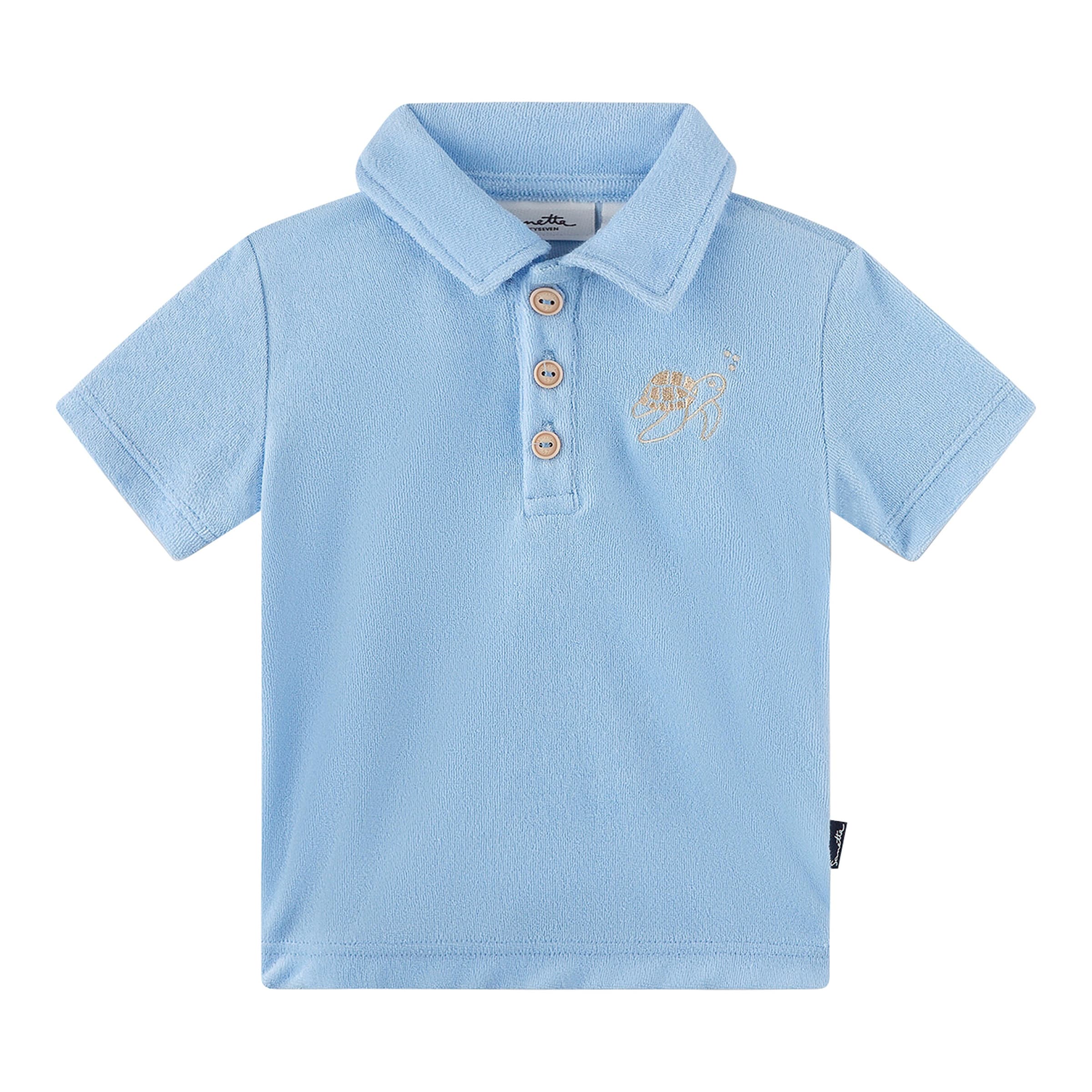 Sanetta Fiftyseven Polo-T-Shirt Schildkröte Frottee
