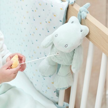 Mini-Spieluhr Krokodil Romeo 23cm