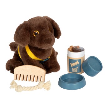 Kuscheltier Haustier Set Hund