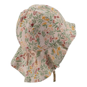 Sonnenhut mit Nackenschutz Blumen