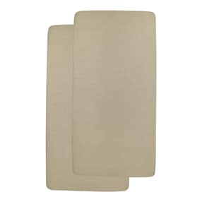 2er-Pack Jersey-Spannbetttücher 70x140 - 70x150 cm