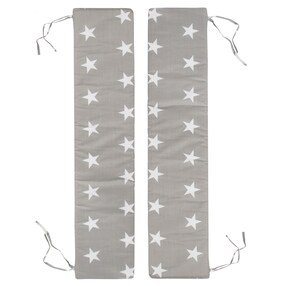 Kindersitzgarnitur Outdoor + in teak mit Bankkissen Little Stars 