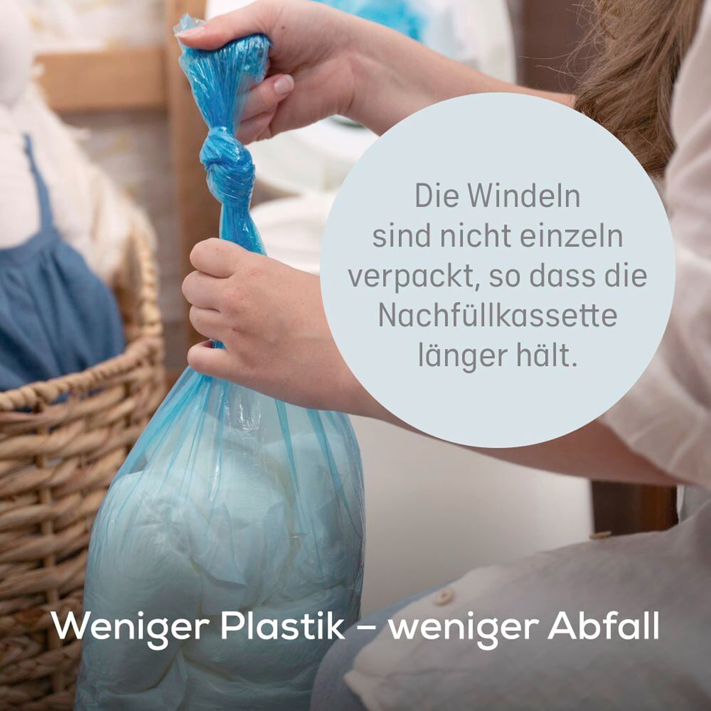 Starter-Set Windeleimer Classic XL + 6er-Pack Nachfüllkassetten