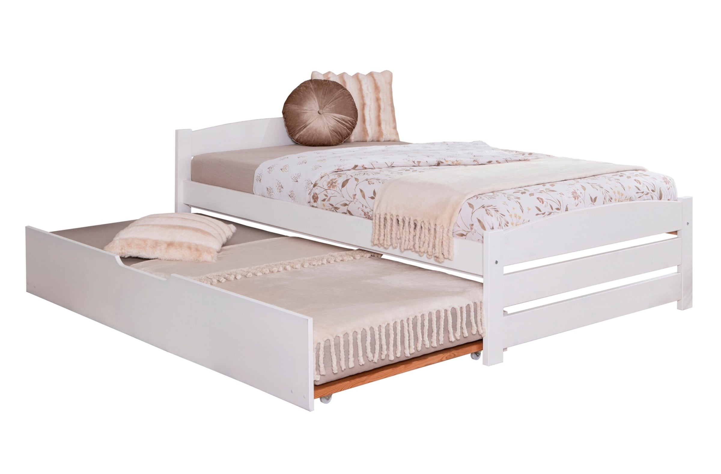 Ticaa Stauraumbett Seniorenbett „Loni“, Funktionsbett, Seniorenzimmer