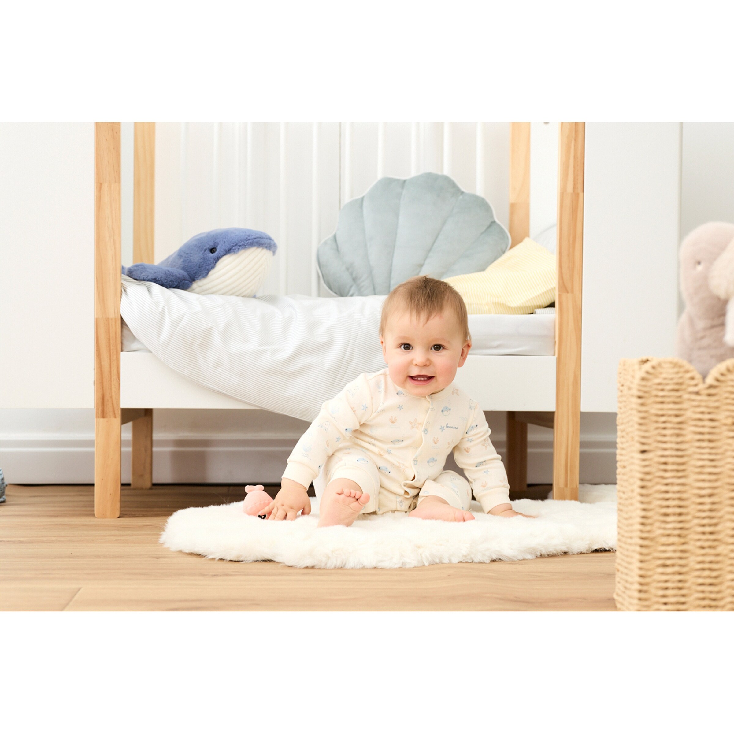 Schlafoverall Aqua Friends