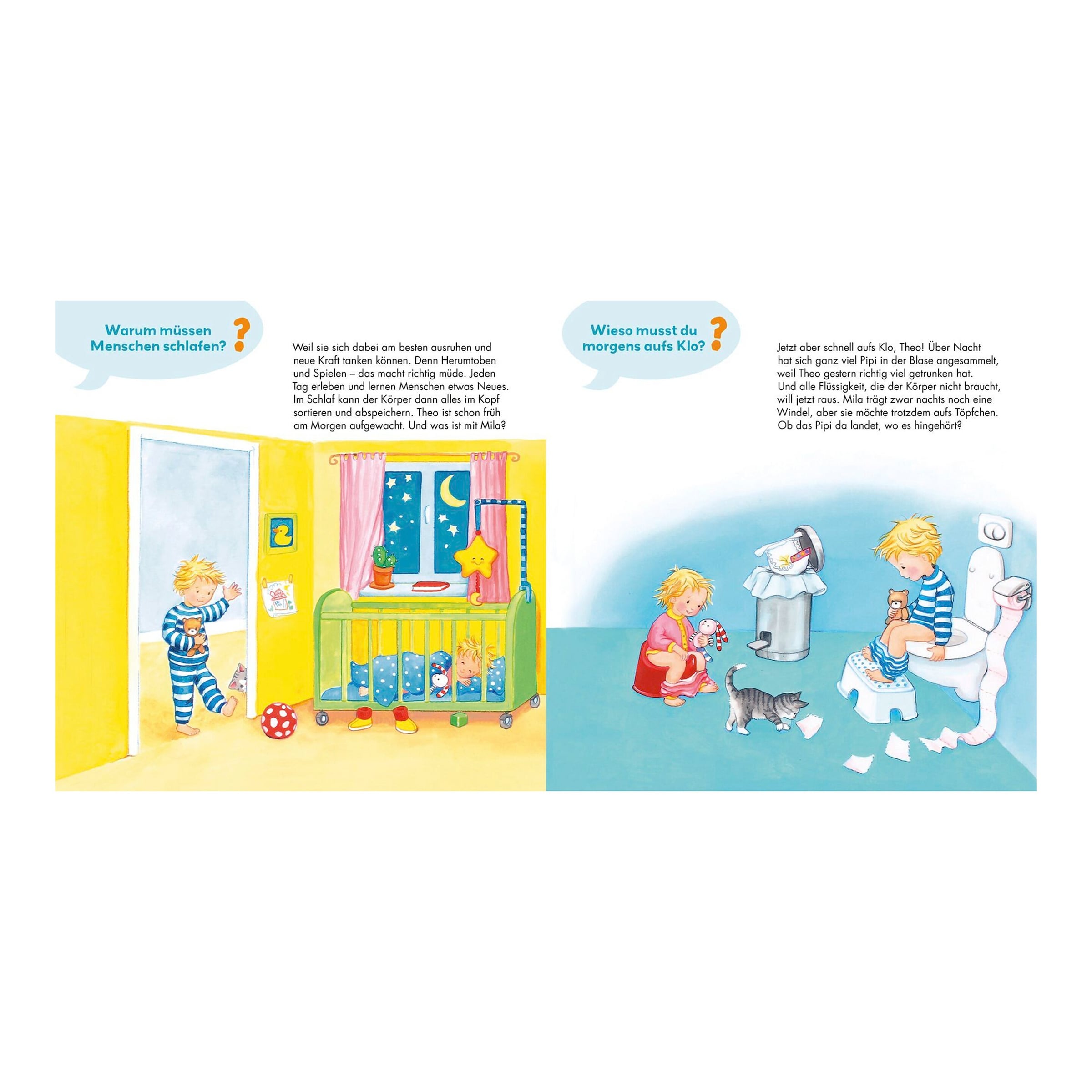 Carlsen Verlag Sachbuch Frag doch mal die Maus: Pipi, Pups und Zähneputzen