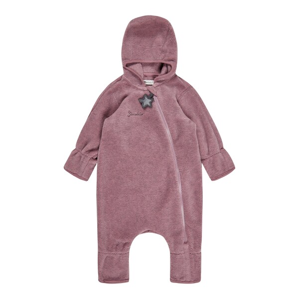 Sterntaler Overall Fleece Tuta in Pile, Rosa Velluto, 56 Bimba