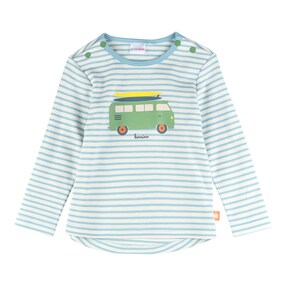 Shirt langarm Ringel Bus