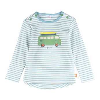 Shirt langarm Ringel Bus