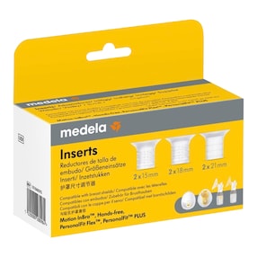 Accessoires pour téterelles: embouts en silicone de différentes tailles