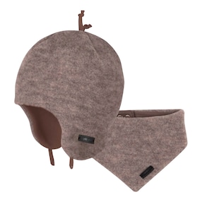 Ensemble 2 pièces bonnet d’hiver et foulard