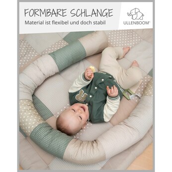 Nestchenschlange Waffelpiqué 300 cm 