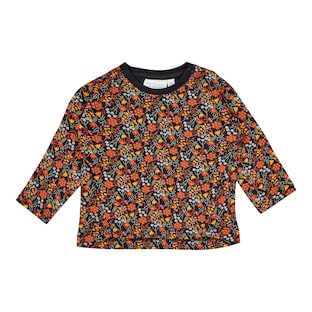 Shirt langarm Blumen