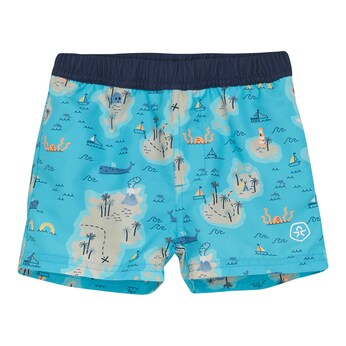 Badeshorts mit Windeleinsatz Meereskarte