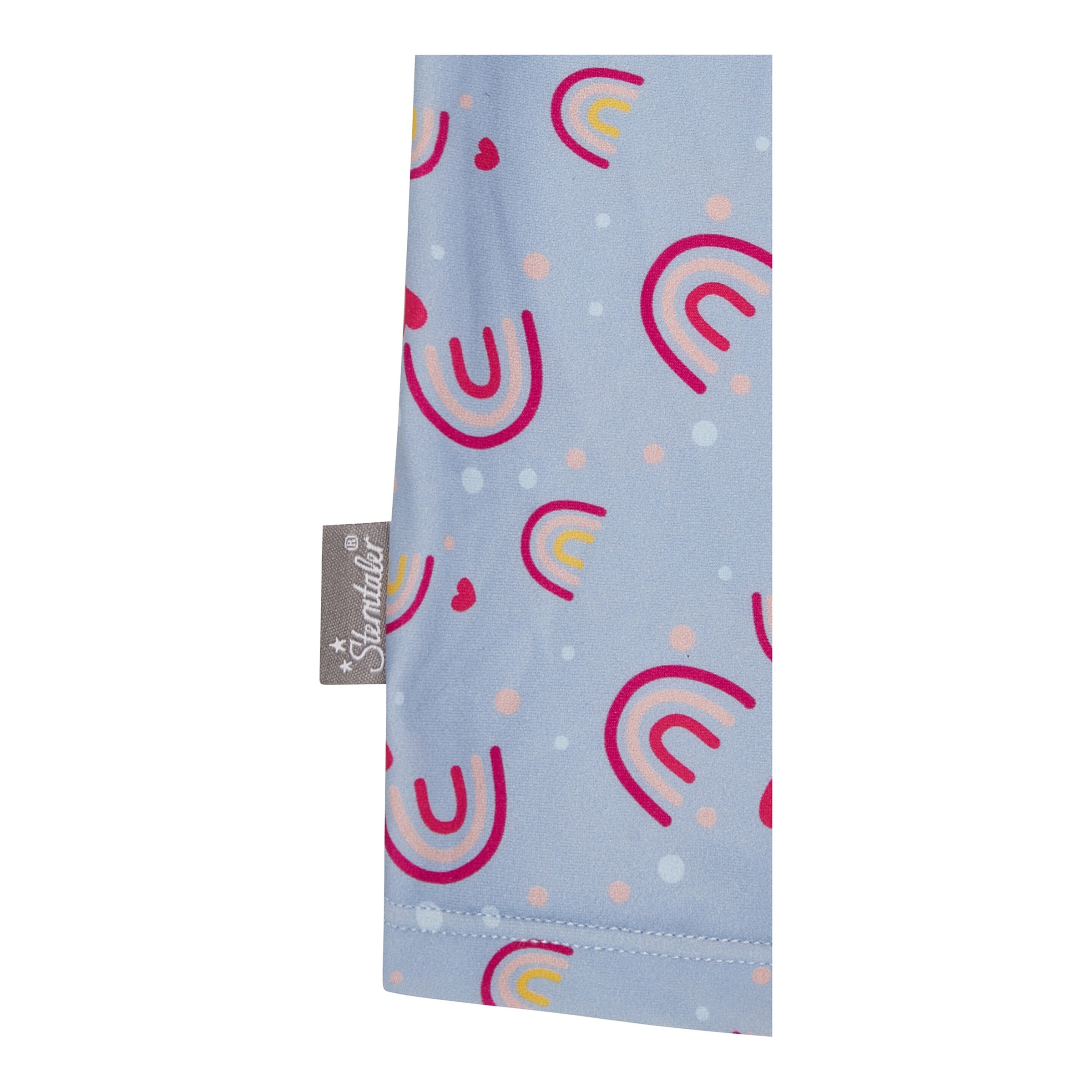 Capri-Schwimmleggings mit Windeleinsatz und UV-Schutz Regenbogen