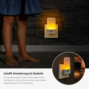 LED-Nachtlicht NightGuide mit Bewegungssensor 