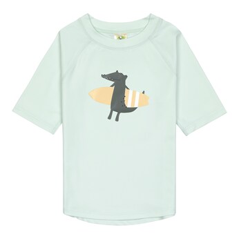 Bade-T-Shirt mit UV-Schutz Krokodil