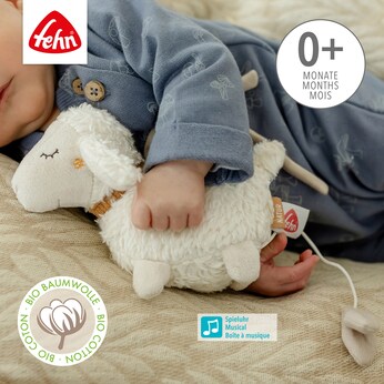 Mini-Spieluhr Schaf fehnNATUR 14cm