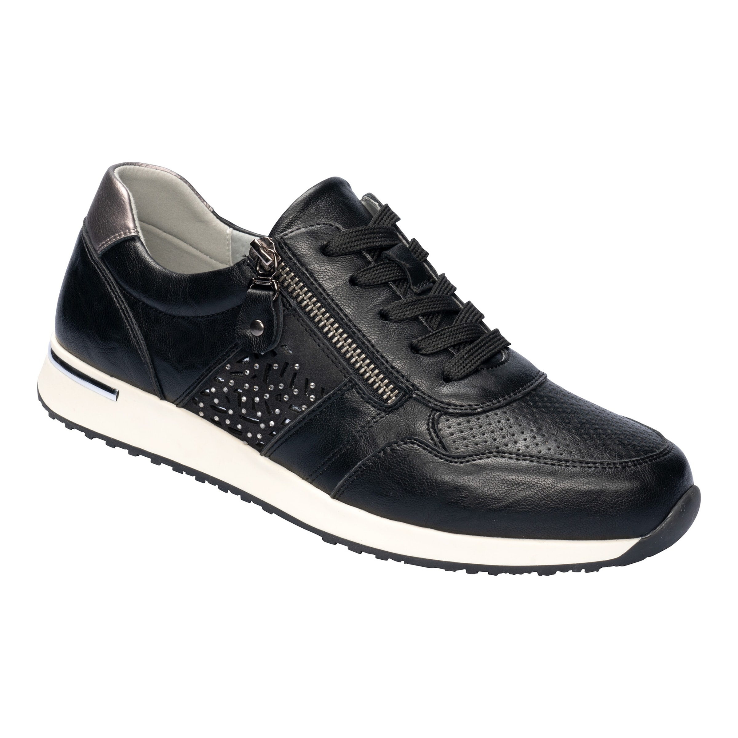 Leder-Komfort-Sneaker „Linda“