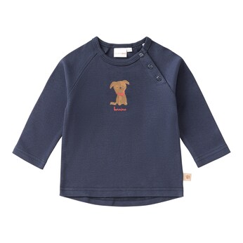 Raglanshirt langarm Hund