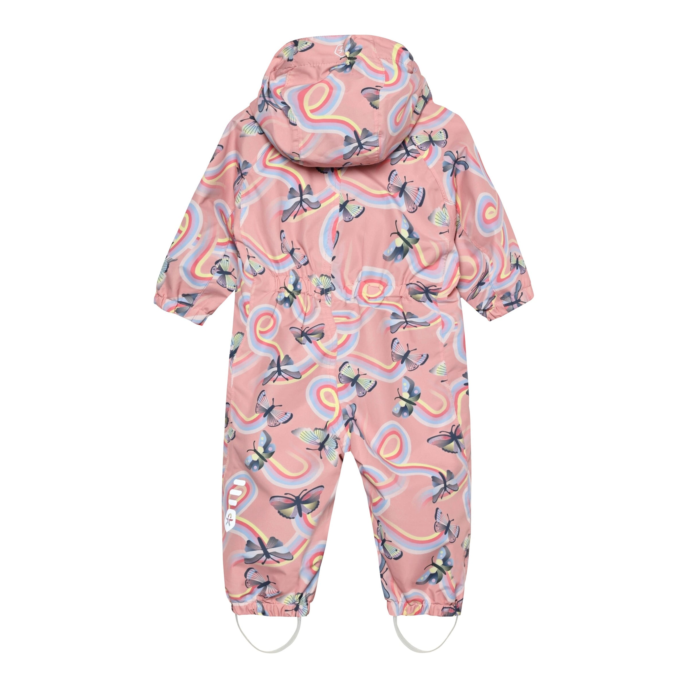 Colorkids Regenanzug mit abnehmbarer Kapuze Schmetterlinge