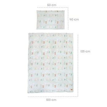 Bettwäsche 2-teilig Woodland Buddies 