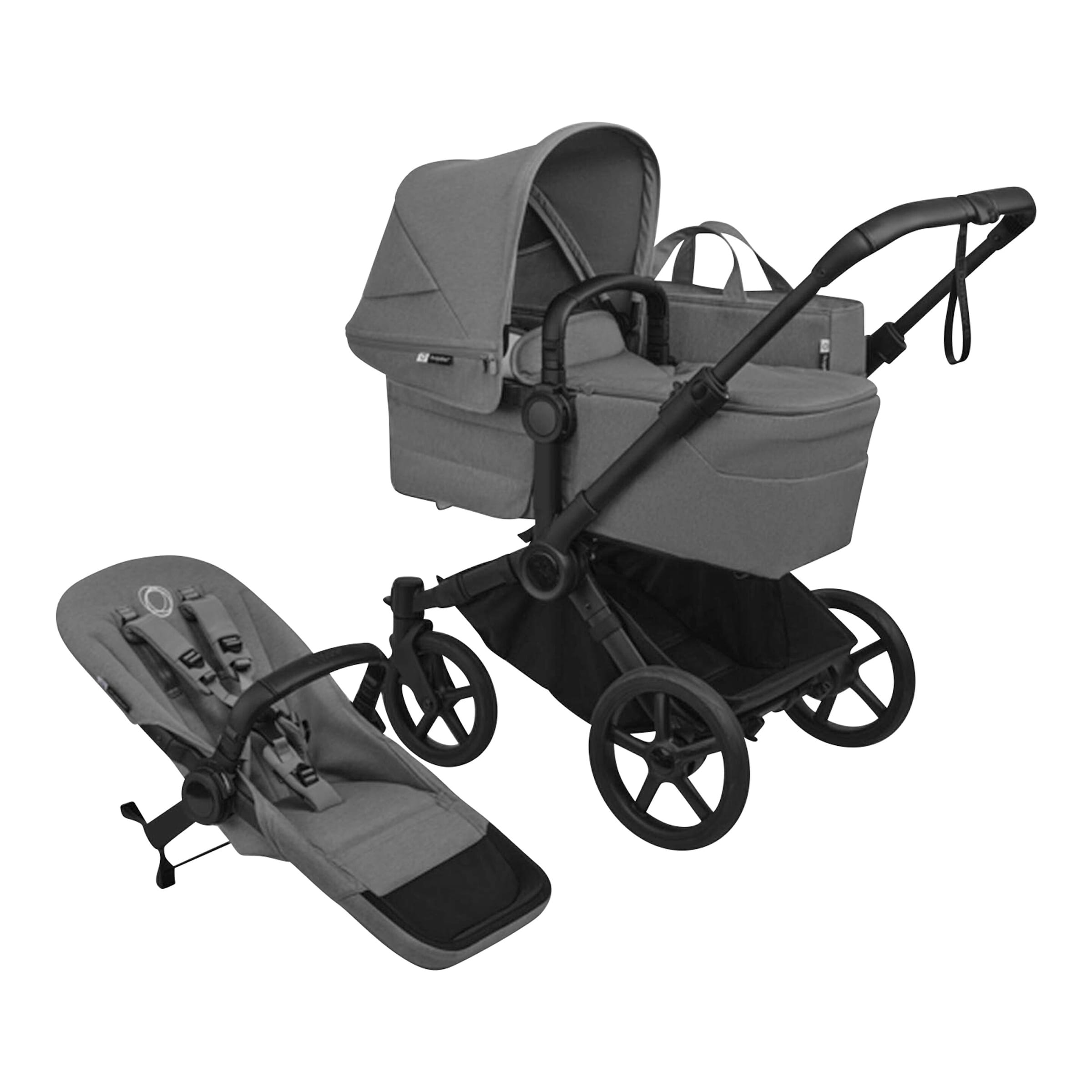 Bugaboo Donkey 6 Kombikinderwagen Single grau