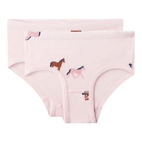 Lot de 2 slips chevaux