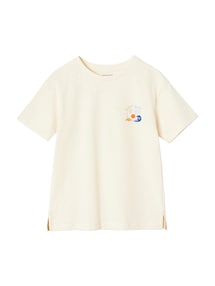 Jungen T-Shirt mit XL-Print hinten und Recycling-Baumwolle
