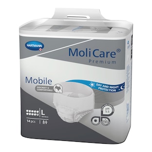 MoliCare Premium Mobile, Absorption 2000 ml, 14 pièces