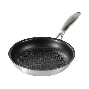 SILVERSTAR Edelstahlpfanne Bratpfanne 20 cm | ohne Deckel