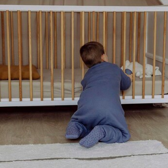 Winter-Sleepoverall Essential mit abnehmbaren Ärmeln und Umschlag-Füßchen 3.5 TOG