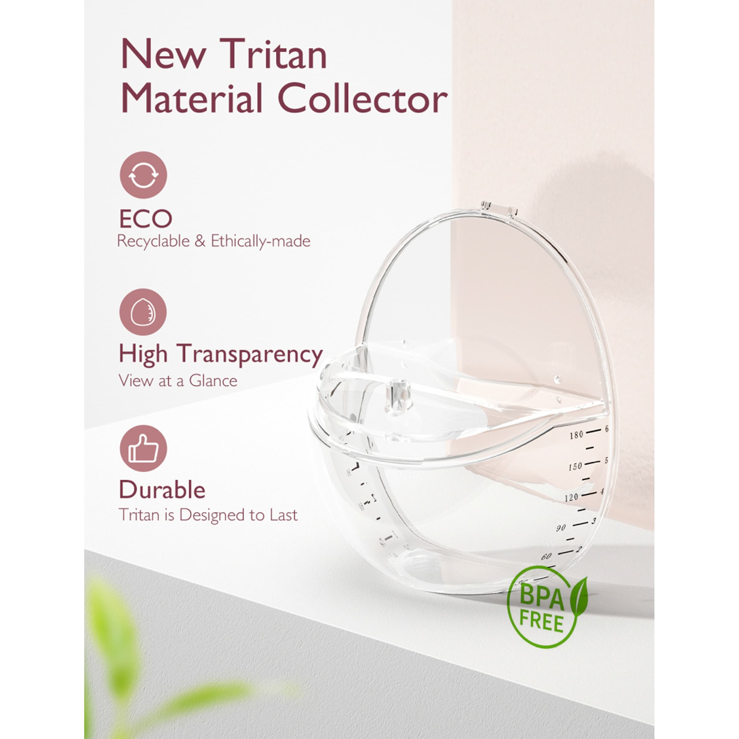 Elektrische Doppelmilchpumpe M6, tragbar