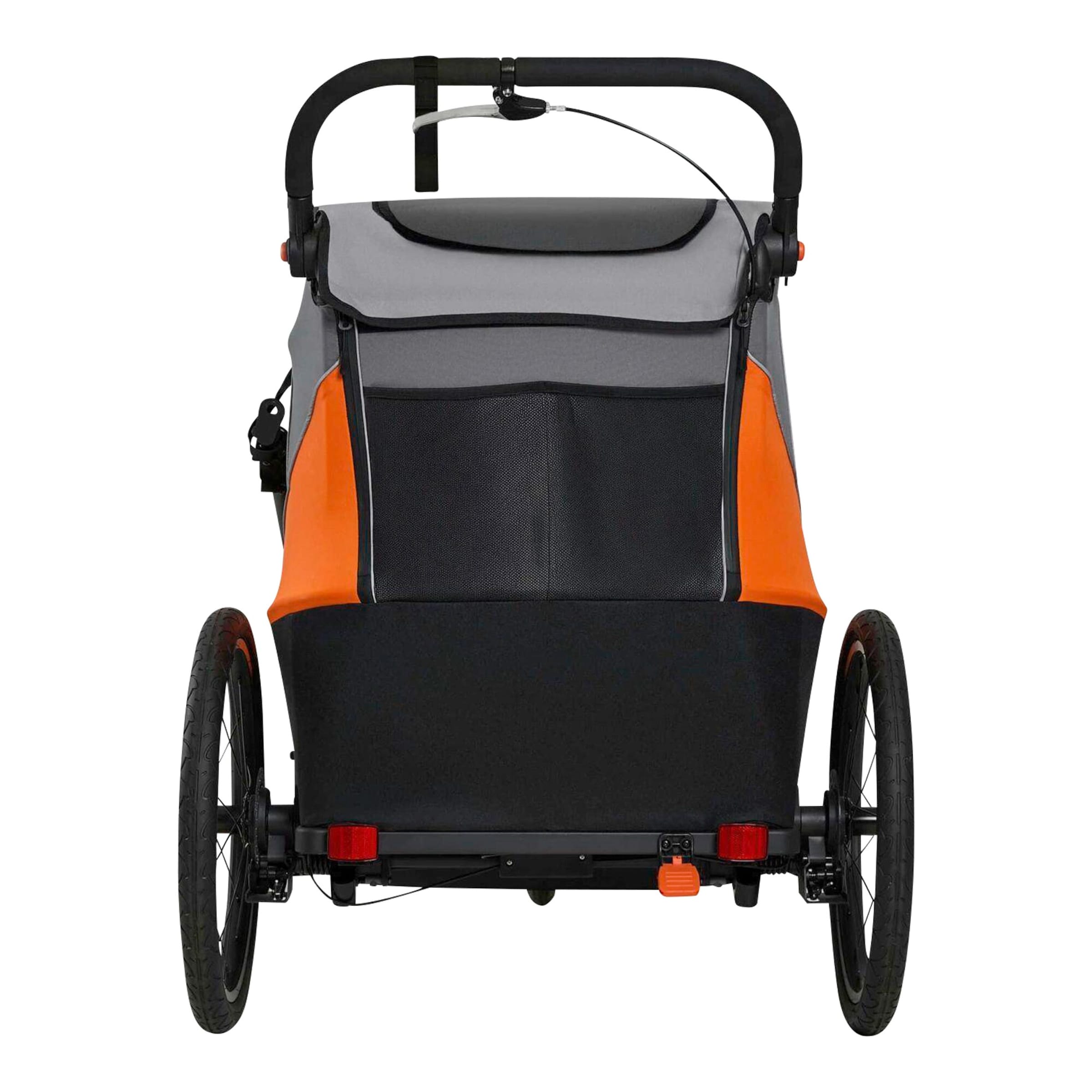 Kinderkraft Fahrradanhänger 3in1 NAVA orange