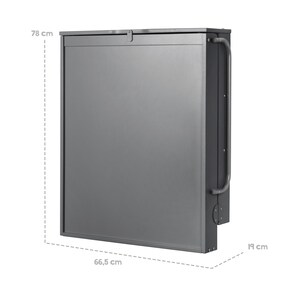 Wandwickelregal inkl. Wickelauflage roba Style grau 