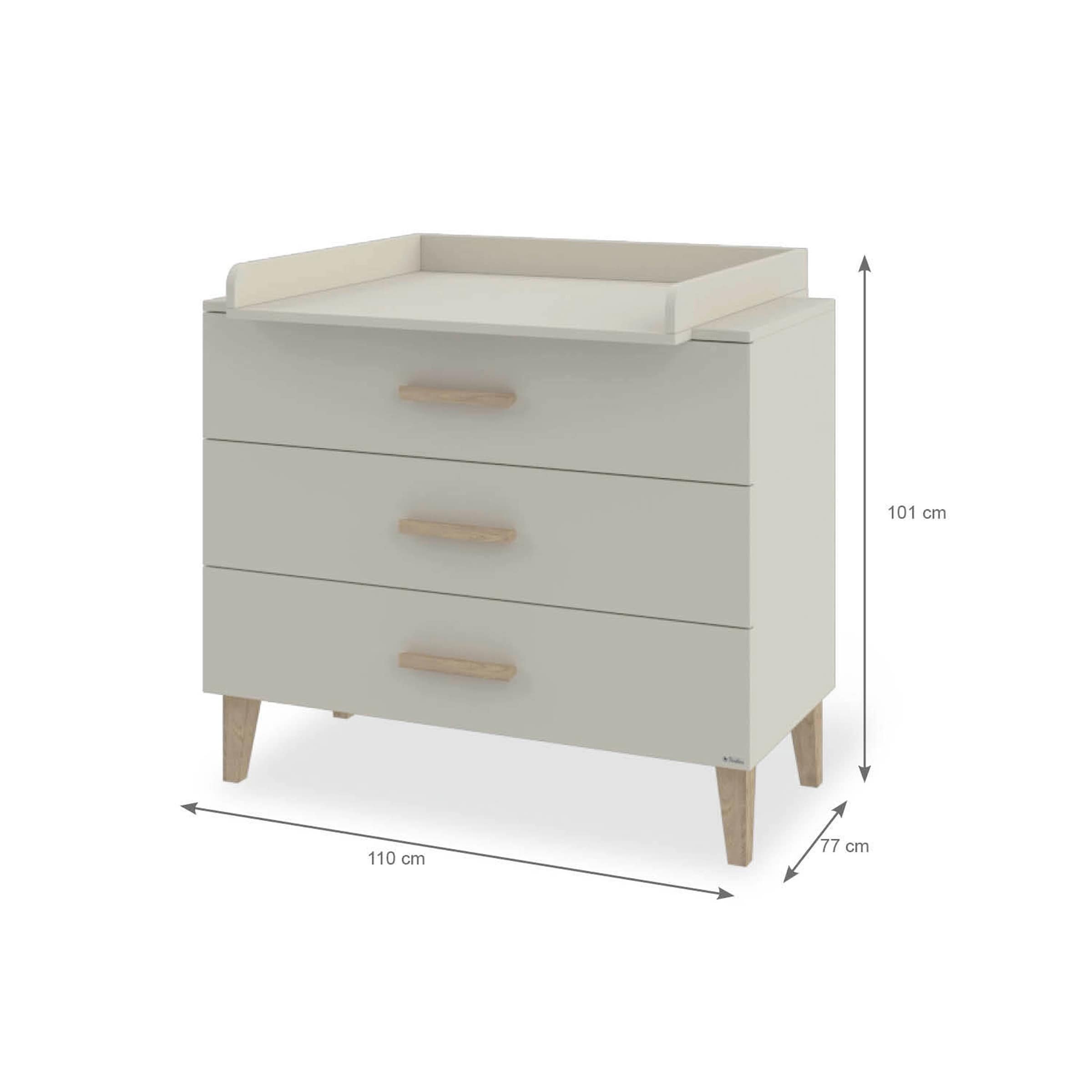 Thumbnail - Pinolino 2-tlg. Babyzimmer Tami breit