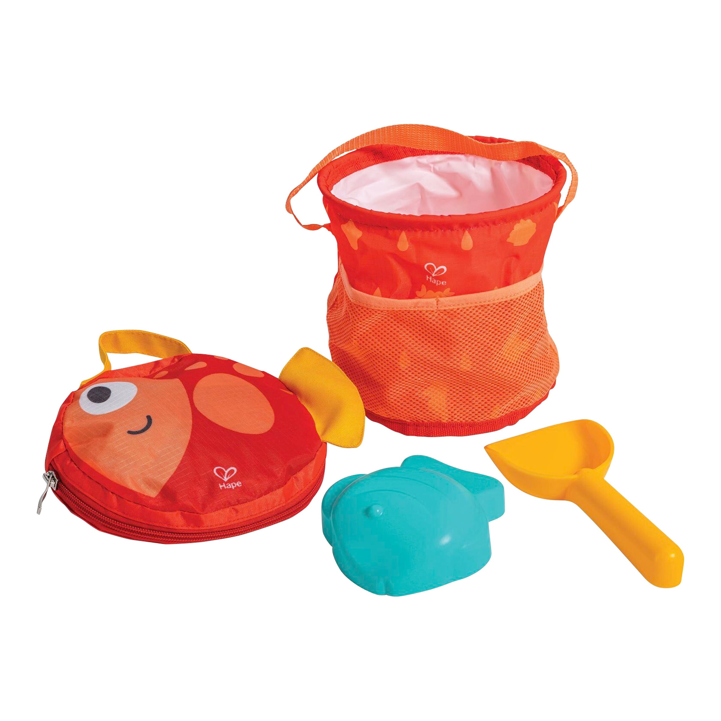 Hape Sandspielzeug Faltbares Strand-Spielset