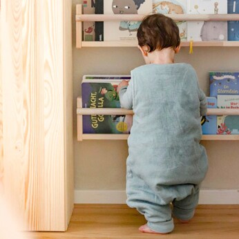 Ganzjahres-Sleepoverall mit Umschlag-Füßchen 2.5 TOG