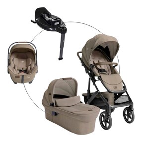 Kombikinderwagen Vinca Travel-Set inkl. Babyschale i-Level Pro und Isofix-Basis i-Base Encore