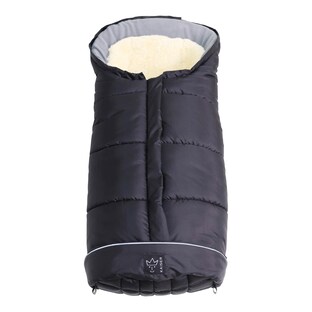 Thermo-Fußsack Sheepy II mit Lammfelleinlage für Kinderwagen, Buggy