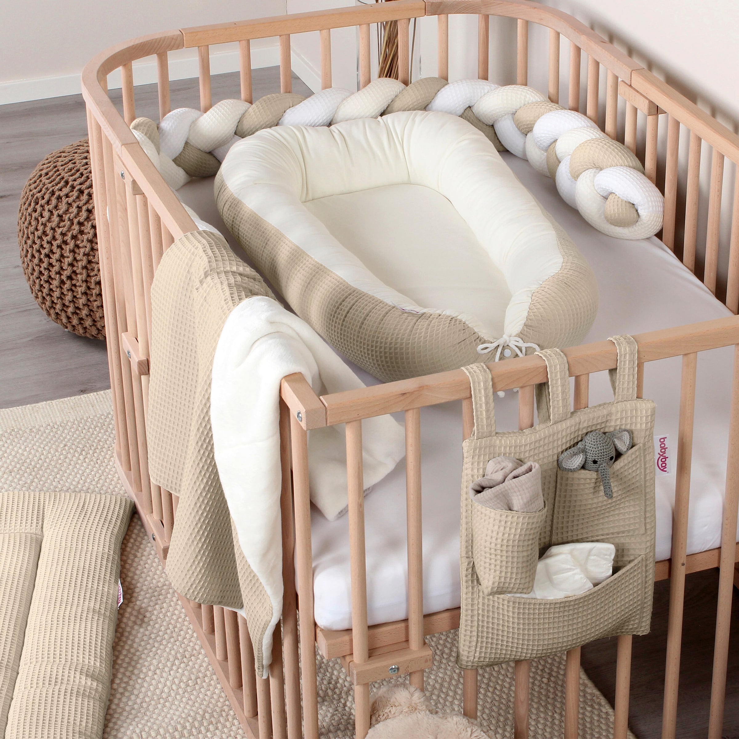 Thumbnail - Babybay® Kuscheldecke Waffelpiqué 75x100 cm