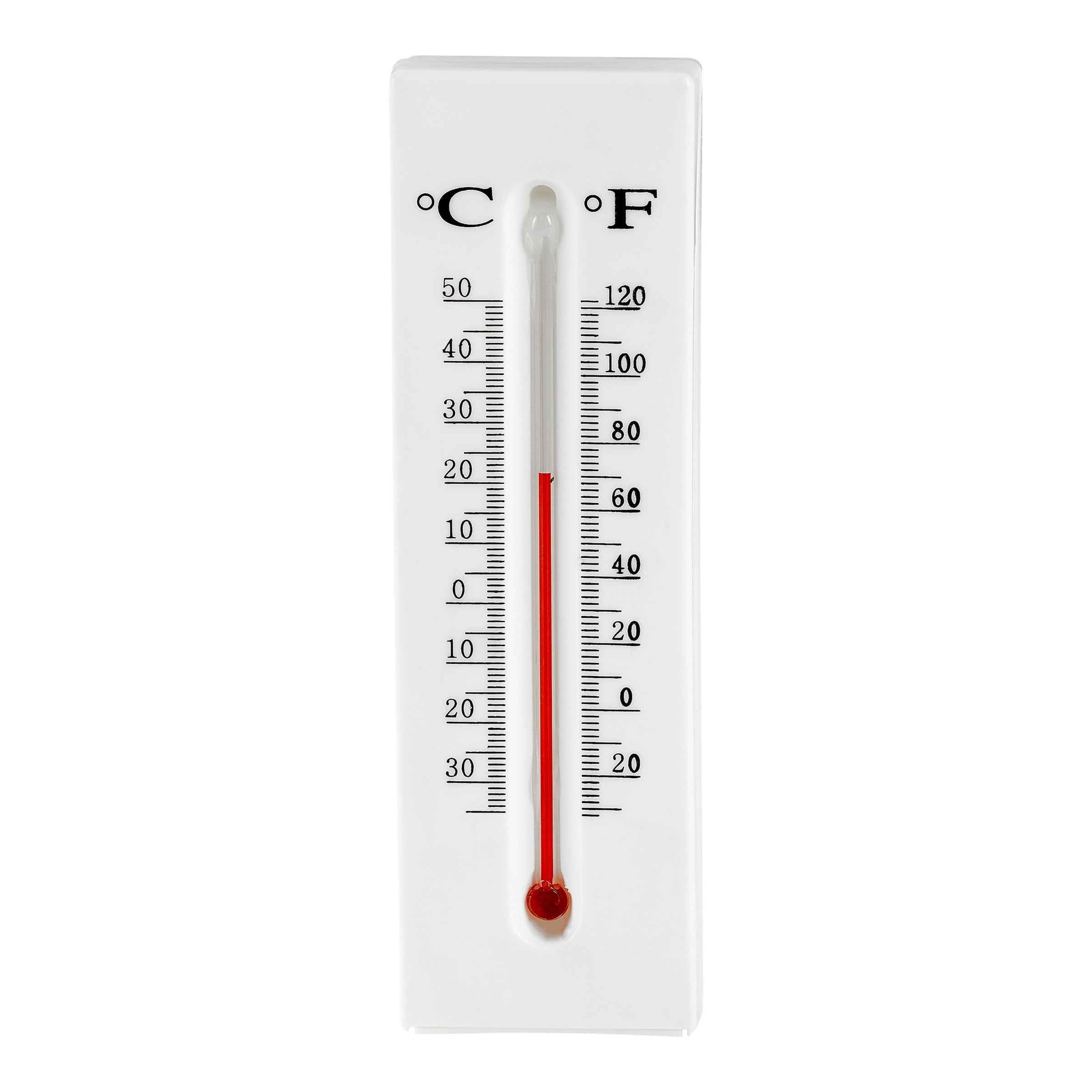 Thermometer "Schlüsselversteck" weiss