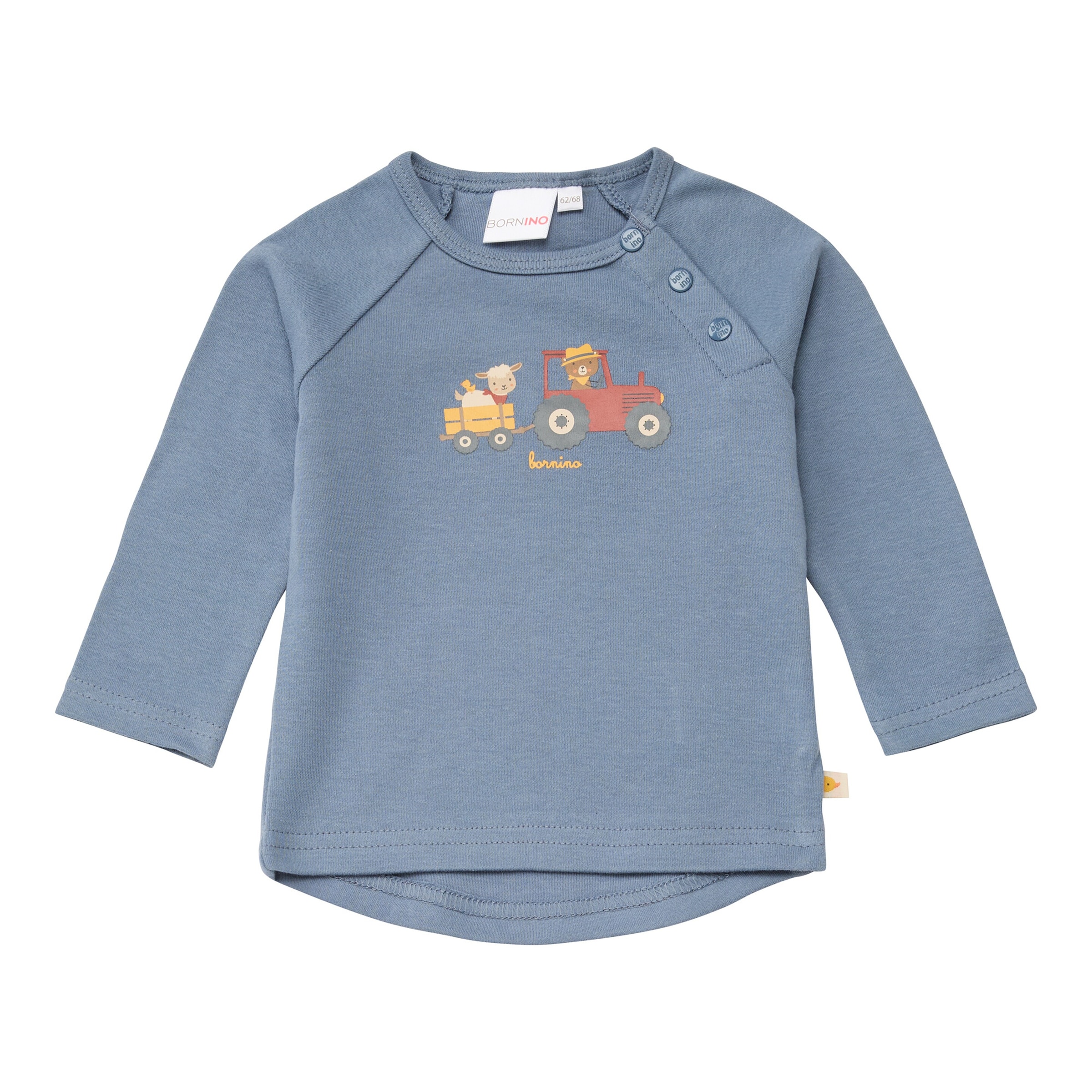 Bornino Country Love Raglanshirt langarm Traktor