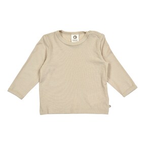 Tencel-Shirt langarm Rippqualität 