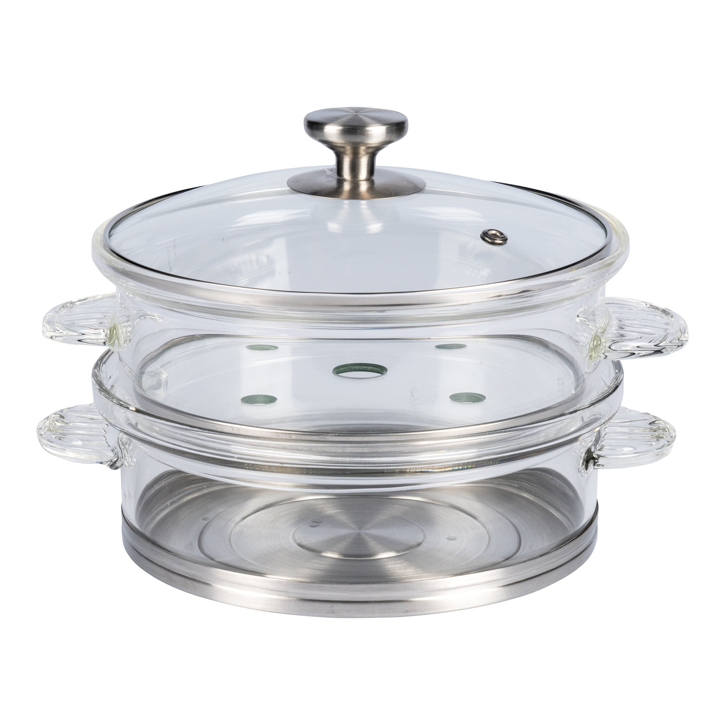 Glastopf mit Dampfgarer, 2,5 l