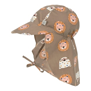 Schirmmütze mit Nacken- und UV-Schutz Wildkatzen