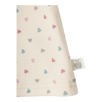 Shirt langarm Volant Herzen