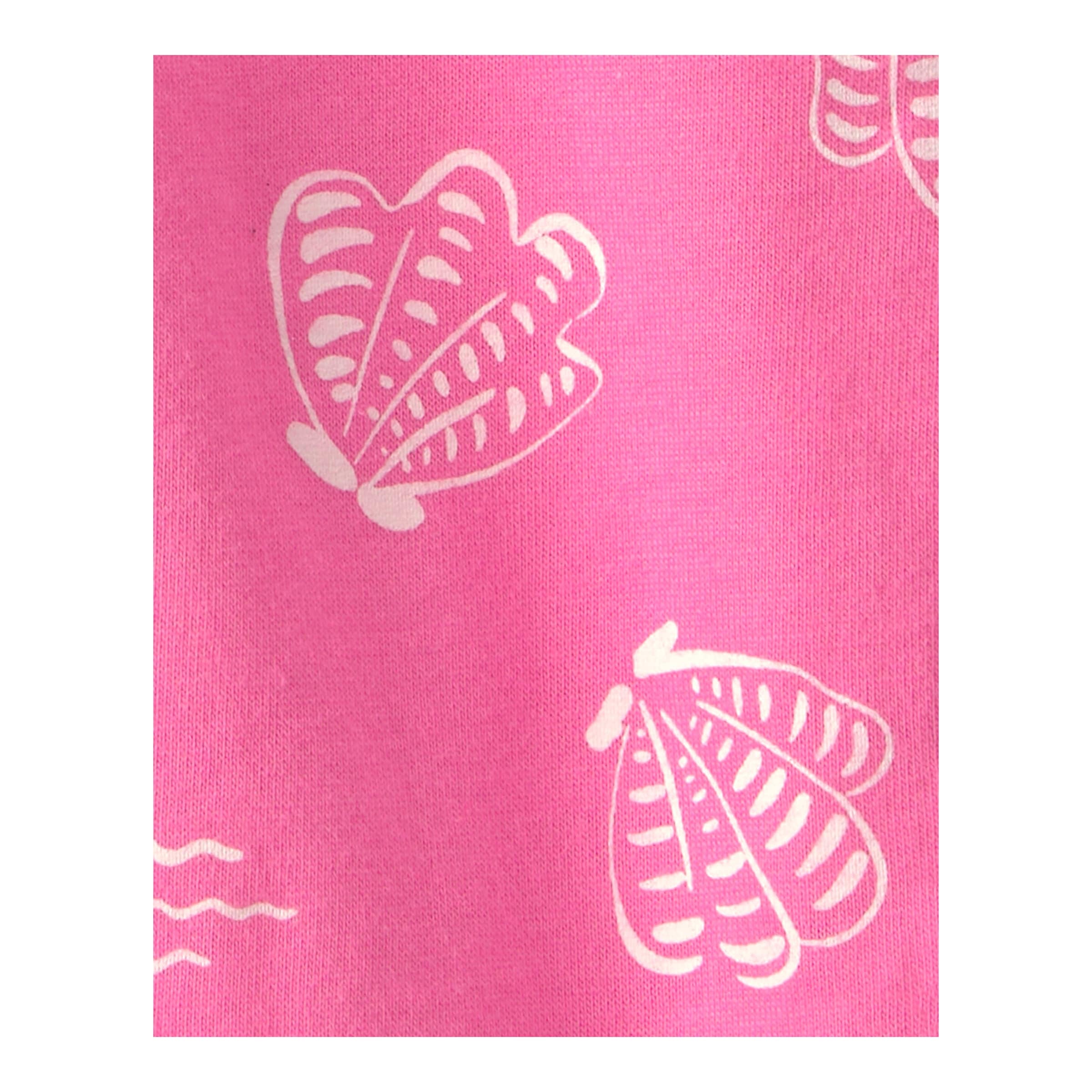 2-tlg. Set Body kurzarm und Leggings Muscheln